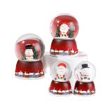 Globo de nieve navidad con luces view 8