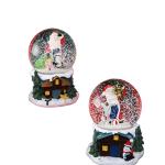 Globo de nieve navidad con luces view 2