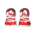 Globo de nieve navidad con luces view 4