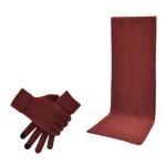 Écharpe et jeu de gants view 2