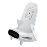 Cargador inalámbrico de 15w con soporte de teléfono view 1