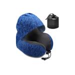 Almohadas de cuello encapuchado para viajar view 3