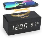 Reloj con cargador inalámbrico view 1