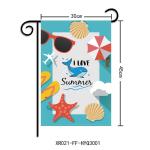 30x45cm drapeau de jardin pleine couleur view 1