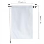 30x45cm drapeau de jardin pleine couleur view 3