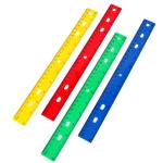 Règle de couleur en plastique view 1
