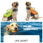 Gilet de sauvetage réglable pour chien view 1