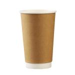 Taza de café de capa doble 16oz con labio view 1