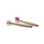 Brosse à dents en bambou pour enfants éco-friendly view 1