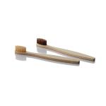 Brosse à dents en bambou pour enfants éco-friendly view 2