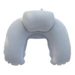 Pvc gonflable floqué u forme oreiller view 2