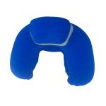 Pvc gonflable floqué u forme oreiller view 3