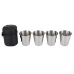 4 verres avec étui en cuir view 2