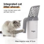 Gato litro scooper con contenedor de basura view 3