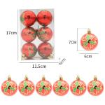 Bolas de navidad ornamento view 2