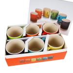 6-pc conjunto de tazas de cerámica view 2