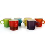 6-pc conjunto de tazas de cerámica view 1