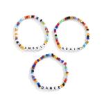 Pulsera de 3 pcs con tarjeta trasera view 1