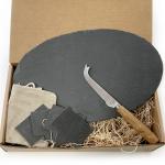 Sertie de fromage en ardoise pour cadeau view 1