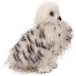 Sorcier hiboux enneigé peluche animal farci view 3