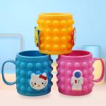 Silicona empuja burbuja fidget popper mug view 2