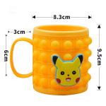 Silicona empuja burbuja fidget popper mug view 4
