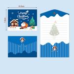 Tarjeta de felicitación navidad con sobre view 2