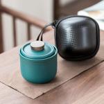 Viaje taza de té cerámica set view 4