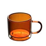 Taza de vidrio de paredes dobles view 3
