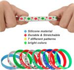 8 x 1/2 en bracelet en silicone view 4
