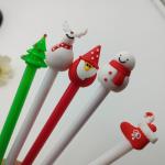 Stylo neutre promotionnel thème de noël view 2