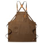 Tablier de travail de bib denim réglable view 3