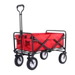 Camping extérieur pliant chariot utilitaire view 1