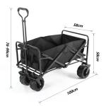Camping extérieur pliant chariot utilitaire view 2