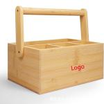 Condimento de madera caddy view 2