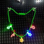 Led luz arriba navidad cuello encaje view 4