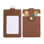 Porte badge pu fini lin view 3