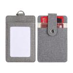 Porte badge pu fini lin view 2