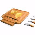 Ensemble de planches à fromage en bambou view 3