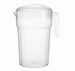 34 oz lanzador claro con tapa view 1