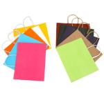 Papel artesanal bolsa grande con mango view 1