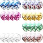 Ballons clairs de 12 pouces avec confetti insi view 3