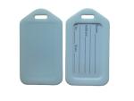 Étiquette de bagages en plastique view 2