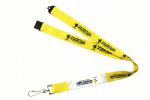 Lanyard con clip y soporte de placa clara view 1