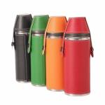 Set de flacon portable en acier inoxydable 12 oz view 1