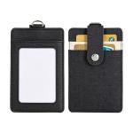 Porte badge pu fini lin view 1