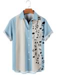 Chemise tissée bouton vers le haut view 3