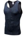 Hommes compression shaper tank top view 1