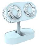 Usb cargador portátil plegable ventilador view 1