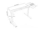 Double moteur table de levage à trois sections view 3